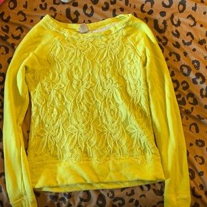 Long sleeve cute sweatshirt